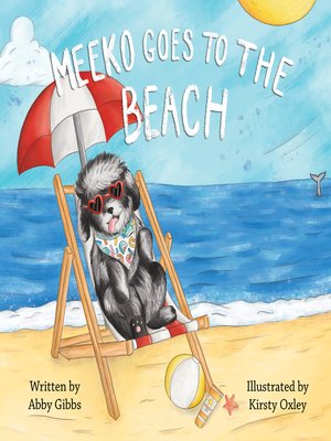 cover image of Meeko Goes to the Beach